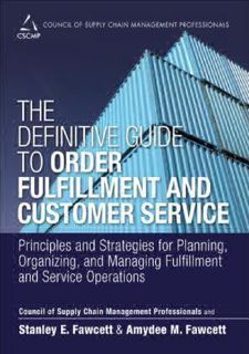 EBOOK â¤ï¸DOWNLOADâ¤ï¸ FREE Definitive Guide to Order Fulfillment and Customer Service, The: