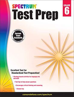 Read EBOOK EPUB KINDLE PDF Spectrum Test Prep, Grade 6 by  Spectrum 💚