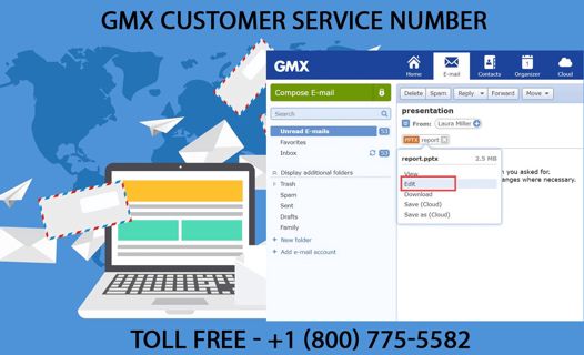 GMX Email Customer Service +1(800) 775-5582 Number