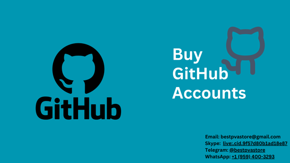 Purchase GitHub accounts