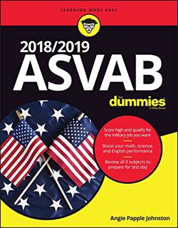 READ [KINDLE PDF EBOOK EPUB] 2018 / 2019 ASVAB For Dummies by  Angie Papple Johnston 🖌️