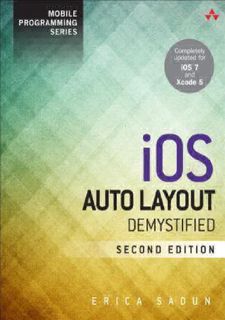 [Books] READ IOS Auto Layout Demystified (Mobile Programming) Free
