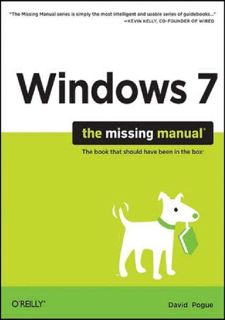 Read [PDF] Windows 7: The Missing Manual Full Version