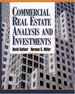 Read [PDF EBOOK EPUB KINDLE] Commercial Real Estate Analysis and Investments by  David M. Geltner &