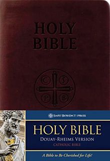 [Get] [PDF EBOOK EPUB KINDLE] Douay-Rheims Bible (Burgundy Premium UltraSoft): Standard Print Size b