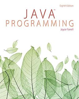 [VIEW] [PDF EBOOK EPUB KINDLE] Java Programming by  Joyce Farrell 💞