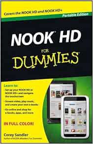 READ [EBOOK EPUB KINDLE PDF] NOOK HD For Dummies, Portable Edition by Corey Sandler 📪