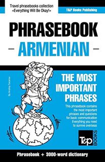 Read PDF EBOOK EPUB KINDLE Armenian phrasebook (American English Collection) by  Andrey Taranov 💑