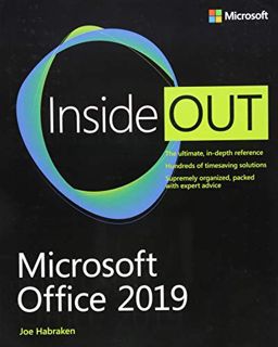 VIEW [EBOOK EPUB KINDLE PDF] Microsoft Office 2019 Inside Out by  Joe Habraken 📂