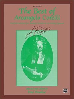 Read PDF EBOOK EPUB KINDLE The Best of Arcangelo Corelli (Concerti Grossi for String Orchestra or St