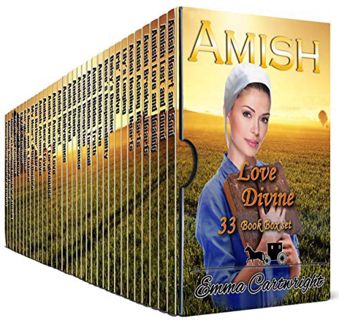 Get EPUB KINDLE PDF EBOOK Amish Love Divine Boxset: Bumper Amish Romance - 33 Book Box Set by  Emma