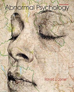 GET PDF EBOOK EPUB KINDLE Abnormal Psychology by  Ronald J. Comer 📔