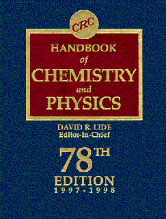[VIEW] EBOOK EPUB KINDLE PDF CRC Handbook of Chemistry and Physics by  David R. Lide &  H.P.R. Frede