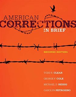View [KINDLE PDF EBOOK EPUB] American Corrections in Brief by  Todd R. Clear,George F. Cole,Michael