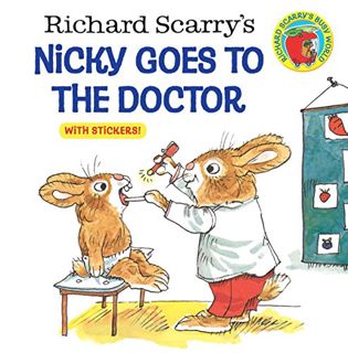 GET KINDLE PDF EBOOK EPUB Richard Scarry's Nicky Goes to the Doctor (Pictureback(R)) by  Richard Sca