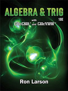 ACCESS EBOOK EPUB KINDLE PDF Algebra & Trigonometry by  Ron Larson 💕