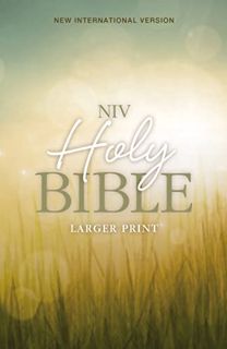 Read [EPUB KINDLE PDF EBOOK] NIV, Holy Bible, Larger Print, Paperback by  Zondervan 📙