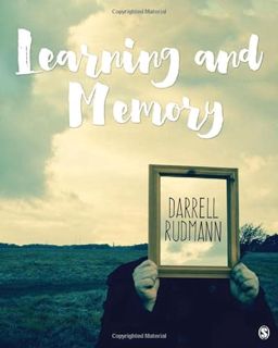 Get [EBOOK EPUB KINDLE PDF] Learning and Memory by  Darrell S. Rudmann ✏️