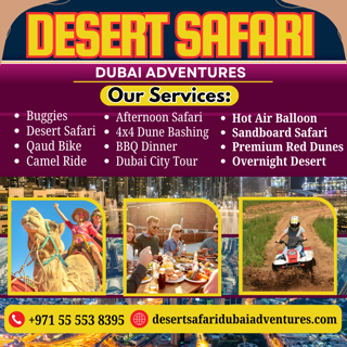 Desert Safari & Quad Bike Adventures with Desert Safari Dubai | +971 55 553 8395