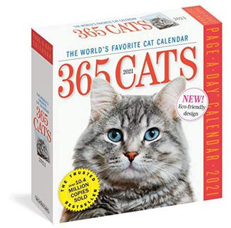 [GET] [EBOOK EPUB KINDLE PDF] 365 Cats Page-A-Day Calendar 2021 by  Workman Calendars ✓