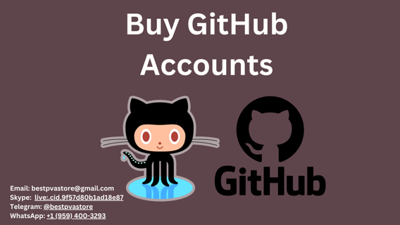Safe to Buy GitHub Accounts