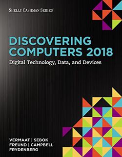 Access EBOOK EPUB KINDLE PDF Discovering Computers ©2018: Digital Technology, Data, and Devices by