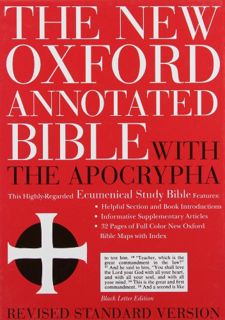 [VIEW] [PDF EBOOK EPUB KINDLE] New Oxford Annotated Bible-RSV by  Herbert G May &  Collard Professor