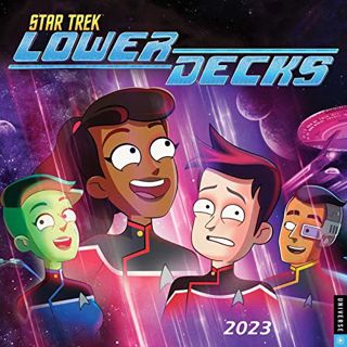 ACCESS [KINDLE PDF EBOOK EPUB] Star Trek: Lower Decks 2023 Wall Calendar by  CBS 💌