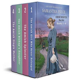 READ [PDF EBOOK EPUB KINDLE] Amish Misfits Boxed Set (Amish Romance): The Amish Girl Who Never Belon