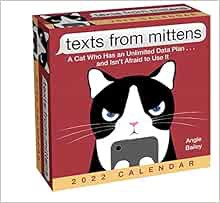 [View] PDF EBOOK EPUB KINDLE Texts from Mittens the Cat 2022 Day-to-Day Calendar by Angie Bailey 📗