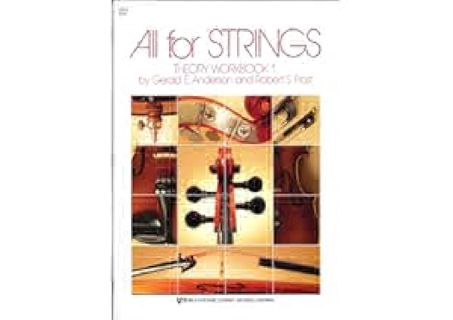 84VA - All for Strings Theory Workbook - Book 1 â€“ Viola by Robert Frost