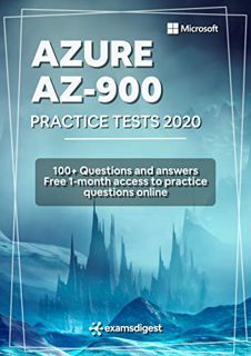 [ACCESS] EPUB KINDLE PDF EBOOK Microsoft Azure Fundamentals AZ-900 Practice Exam Questions [update 2