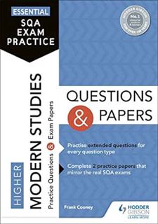 [VIEW] KINDLE PDF EBOOK EPUB Essential SQA Exam Practice: Higher Modern Studies Questions and Papers