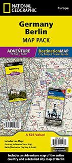 [Access] [KINDLE PDF EBOOK EPUB] Germany, Berlin [Map Pack Bundle] (National Geographic Adventure Ma