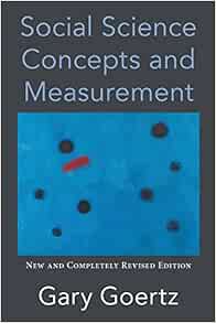 Get EBOOK EPUB KINDLE PDF Social Science Concepts and Measurement: New and Completely Revised Editio