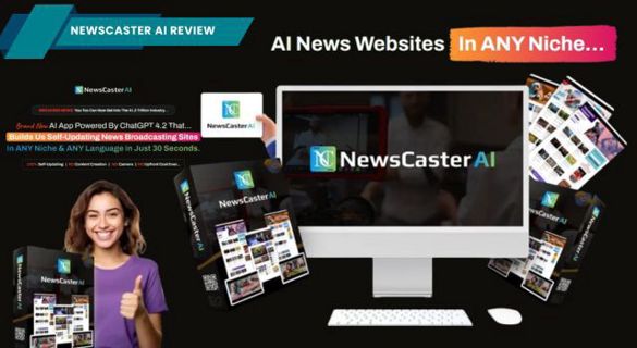 NewsCaster AI Tools Review: Simplify News Website Creation and Generate Passive Income