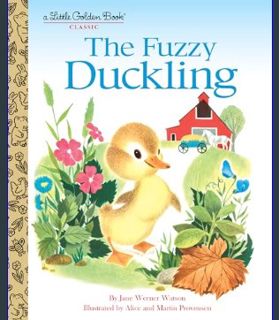 GET [PDF The Fuzzy Duckling: A Classic Children's Book (Little Golden Book)     Hardcover – Picture