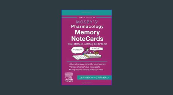 Epub Kndle Mosby's Pharmacology Memory NoteCards: Visual, Mnemonic, and Memory Aids for Nurses