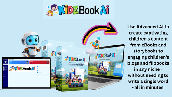 KidzBookAi Review: A New AI App Creates Irresistible and Profitable Children’s Books!