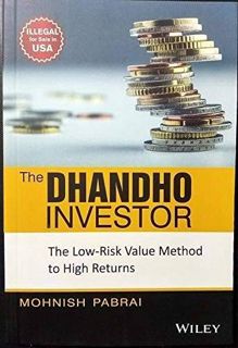 Get [PDF EBOOK EPUB KINDLE] The Dhandho Investor: The Low-Risk Value Method to High Returns by  Mohn