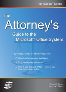 [GET] KINDLE PDF EBOOK EPUB The Attorney's Guide To The Microsoft Office System (VertiGuide) by  Dor