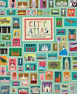 Get [KINDLE PDF EBOOK EPUB] City Atlas: Travel the World with 30 City Maps by  Georgia Cherry &  Mar