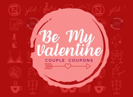 Download ⚡️(PDF)❤️ Be My Valentine Couple Coupons: Perfect Valentines day gift for her, for him