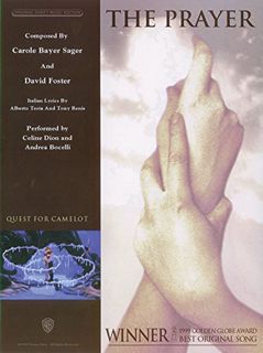 [ACCESS] PDF EBOOK EPUB KINDLE The Prayer: Piano/Vocal/Chords, Sheet (Original Sheet Music Edition)