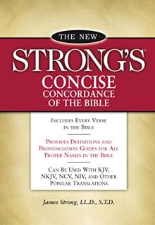 [Access] EPUB KINDLE PDF EBOOK New Strong's Concise Concordance of the Bible by  James Strong ✅