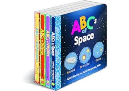 Baby University ABC's Board Book Set: A Scientific Alphabet for Toddlers