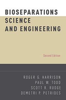 View KINDLE PDF EBOOK EPUB Bioseparations Science and Engineering (Topics in Chemical Engineering) b