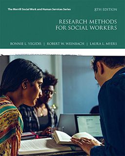 View EPUB KINDLE PDF EBOOK Research Methods for Social Workers (Merrill Social Work and Human Servic
