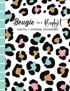 VIEW KINDLE PDF EBOOK EPUB Bougie on a Budget: Monthly Expense Organizer | Budget Planner | 8.5 x 11