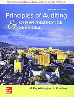 Read [PDF EBOOK EPUB KINDLE] Principles of Auditing & Other Assurance Services by  Ray Whittington &